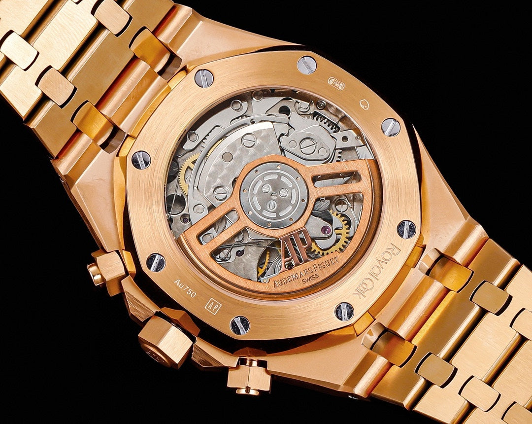 Chronograph - Frosted Gold -Green Yellow- 904L Steel - Automatic - 41mm