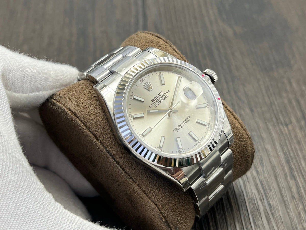 C-Factory - Silver White - Silver 904L Steel- Automatic - 41mm