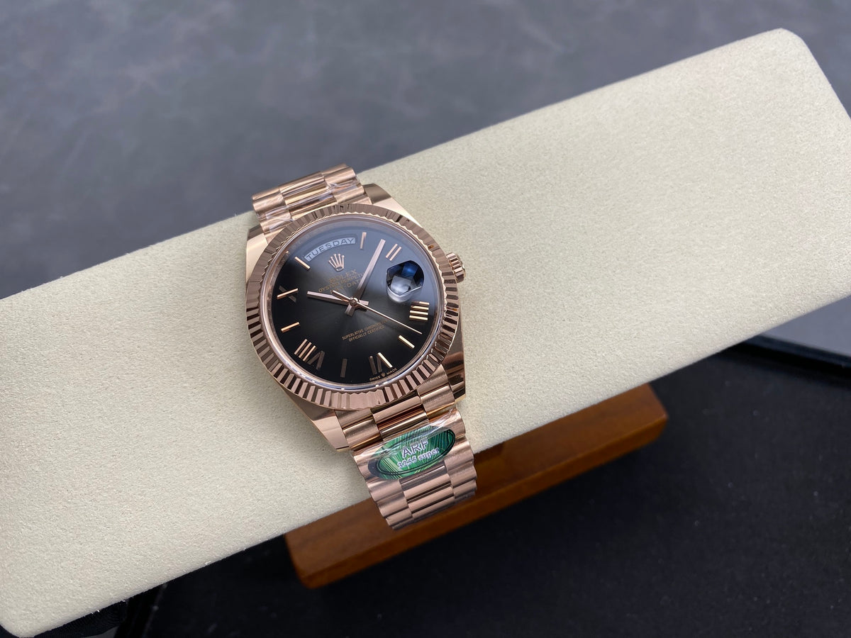 Grey Rosegold- Rosegold 904L Steel - Automatic - 40mm