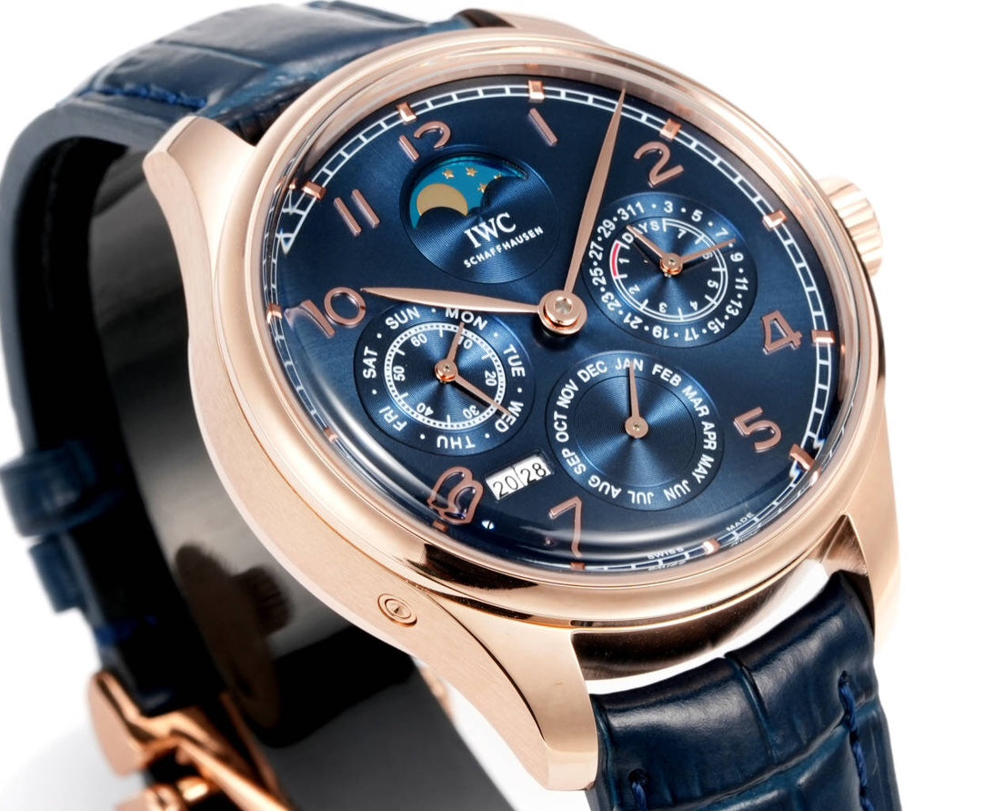 Blue Yellow - Blue Leather - Automatic -42mm