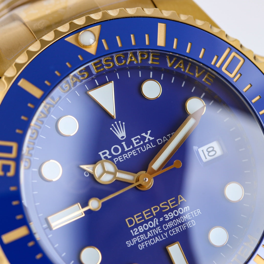 C-Factory -m136668- Blue -Yellow 904L Steel -Automatic- 44mm