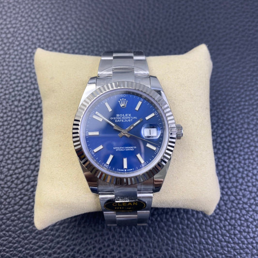 C-Factory 126334- Blue - Silver 904L Steel - Automatic - 41mm