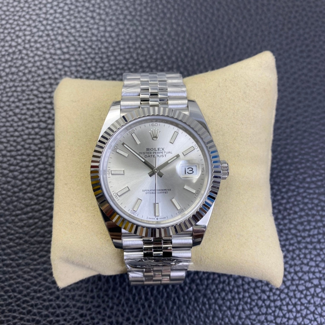 C-Factory 126334- Silver - Silver 904L Steel - Automatic - 41mm