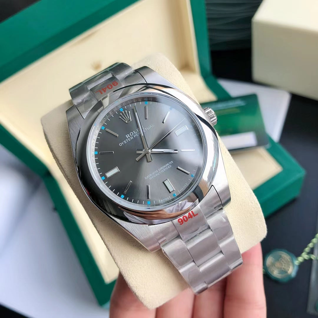 Grey Silver - Steel 904L Silver - Automatic - 41mm/31mm