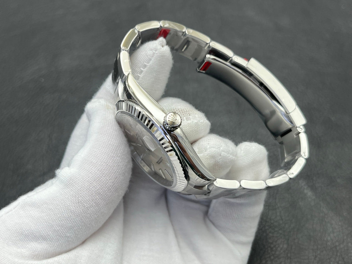 C-Factory -Silver - Silver 904L Steel- Automatic - 41mm