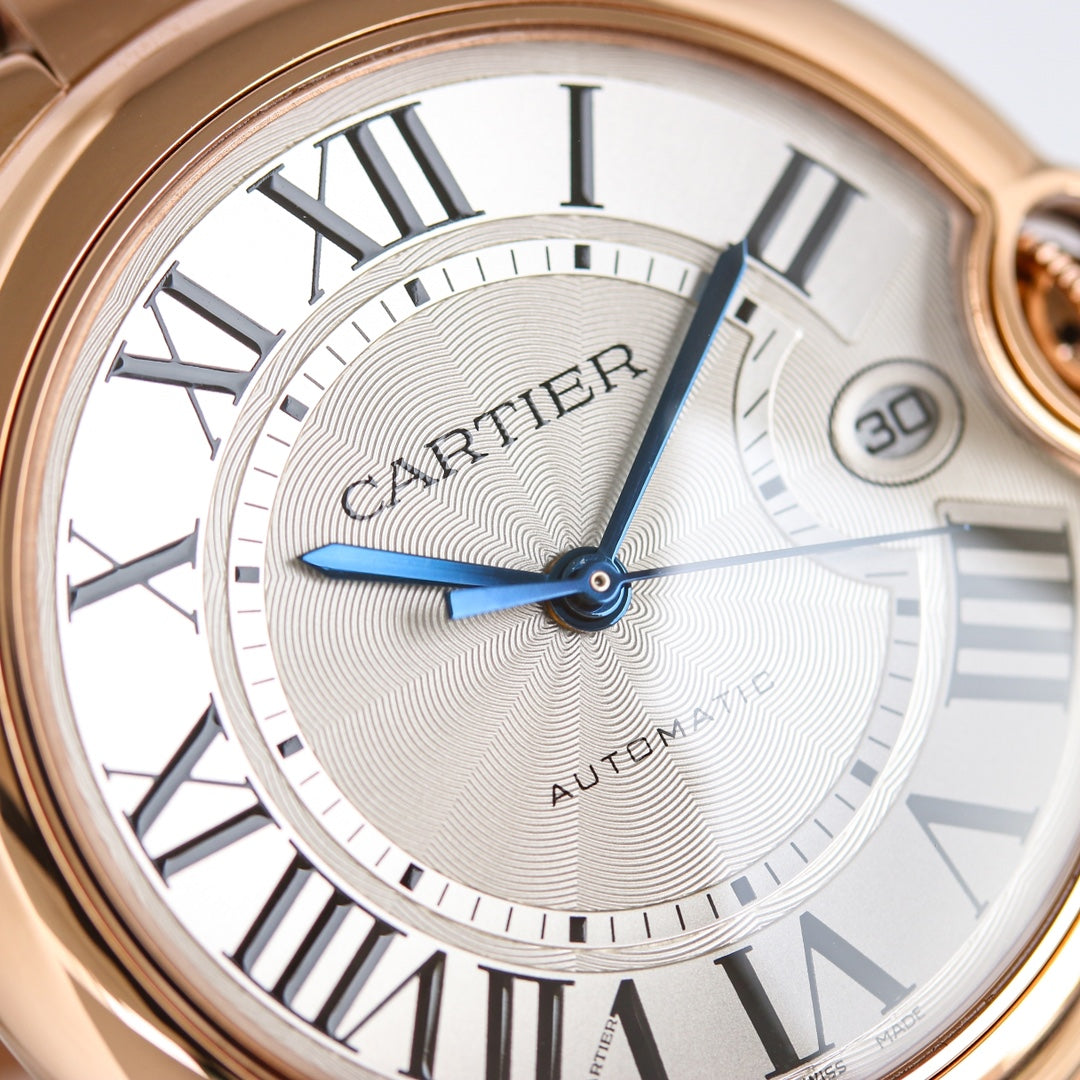 White - Rosegold - 904L Steel- Automatic - 36/42mm