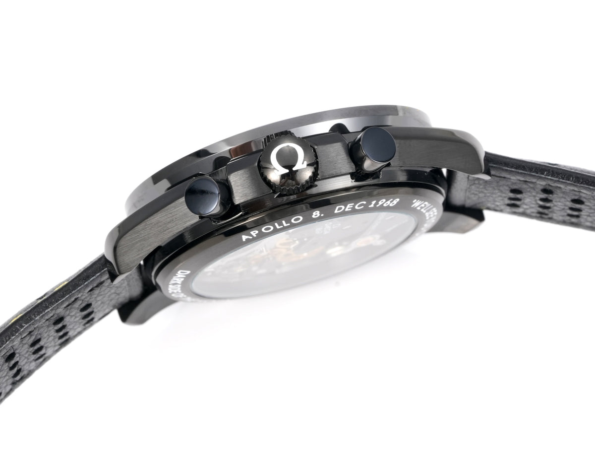 Chronograph -Moon back - Black Ceramic- Black Ruber- Automatic - 44mm