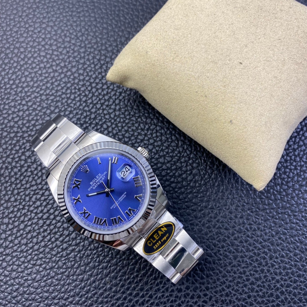 C-Factory 126334-0026- Blue - Silver 904L Steel - Automatic - 41mm