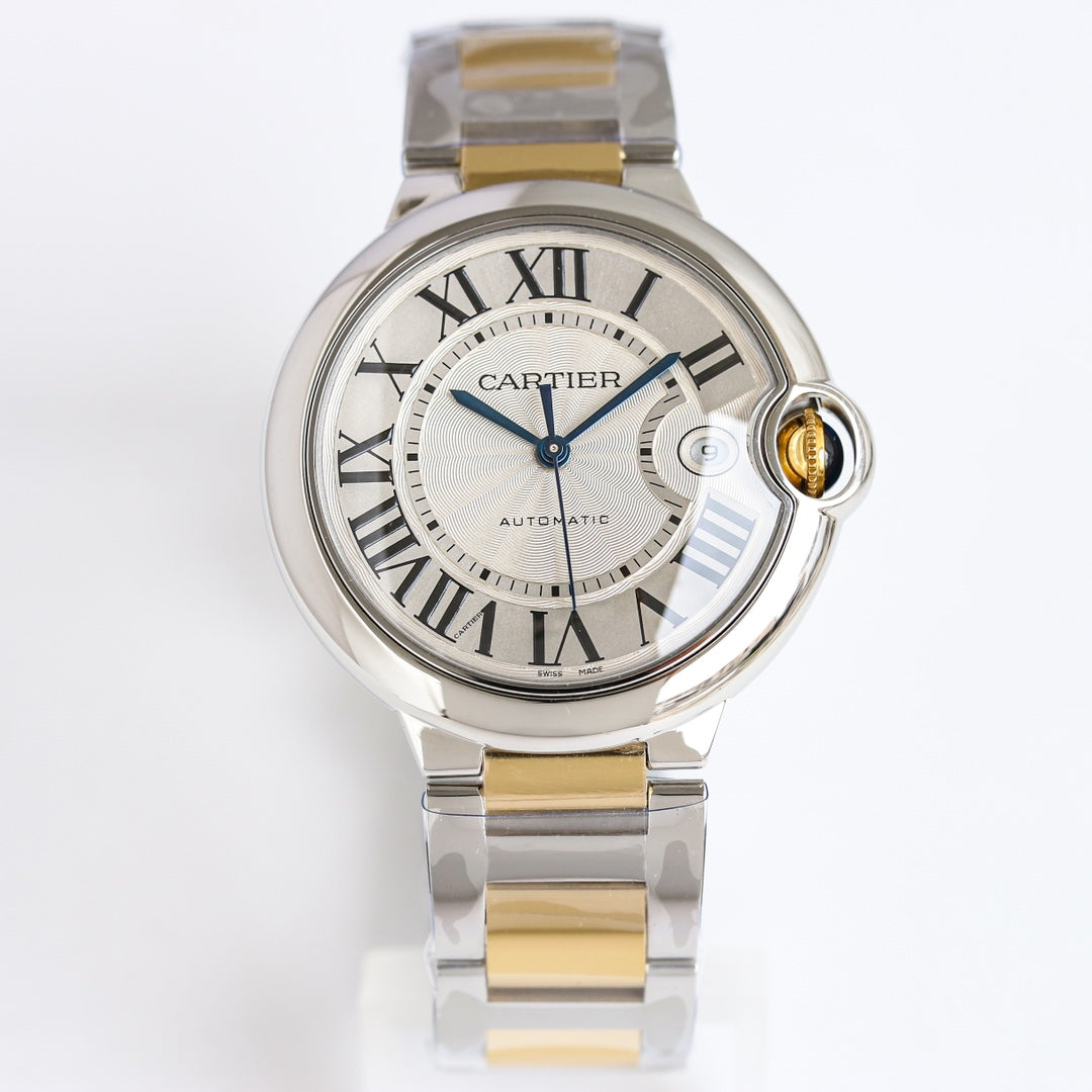 White - White Yellowgold Silver - 904L Steel- Automatic - 36/42mm