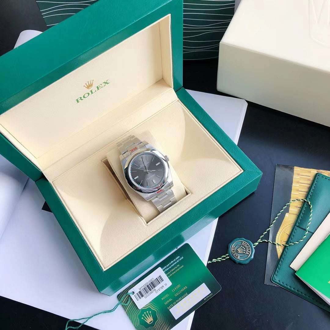 Grey Silver - Steel 904L Silver - Automatic - 41mm/31mm