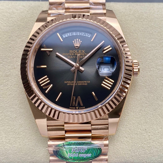 Grey Rosegold- Rosegold 904L Steel - Automatic - 40mm
