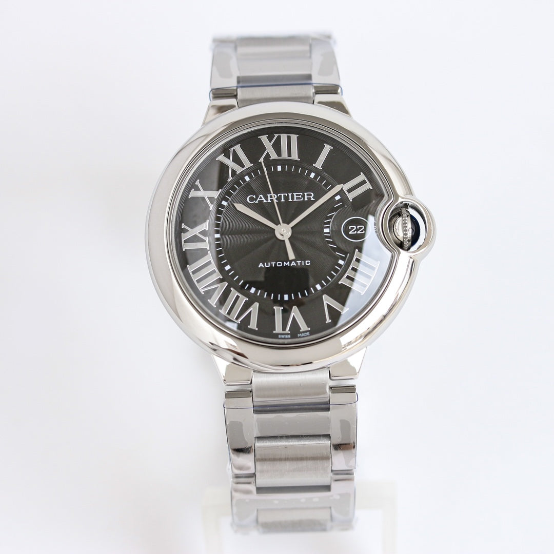 Grey -White Silver - 904L Steel- Automatic - 36/42mm