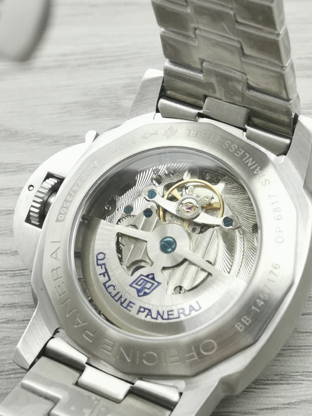 White Silver - White 904L Steel -Automatic - 44mm