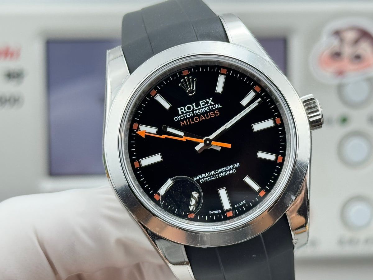 Black - Silver Black - Black Rubber - Automatic-3131 - 40mm