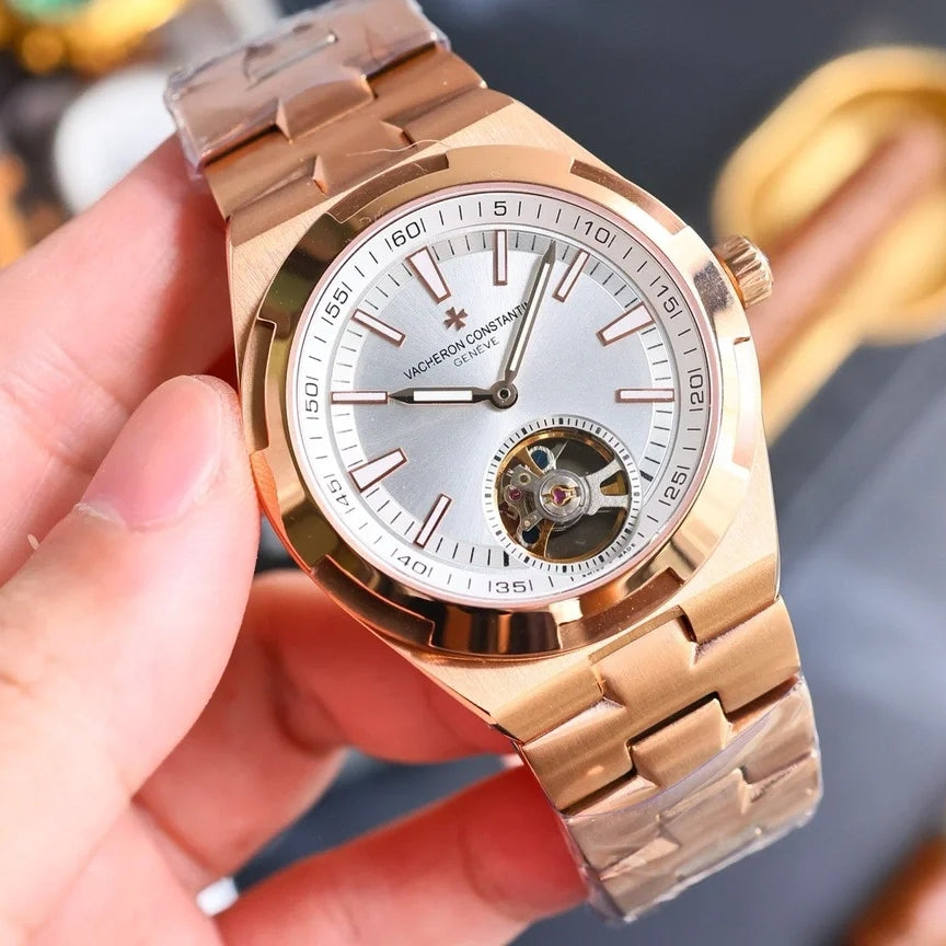 Toubillon - White Rosegold - Rosegold 904L Steel - Automatic - 41mm