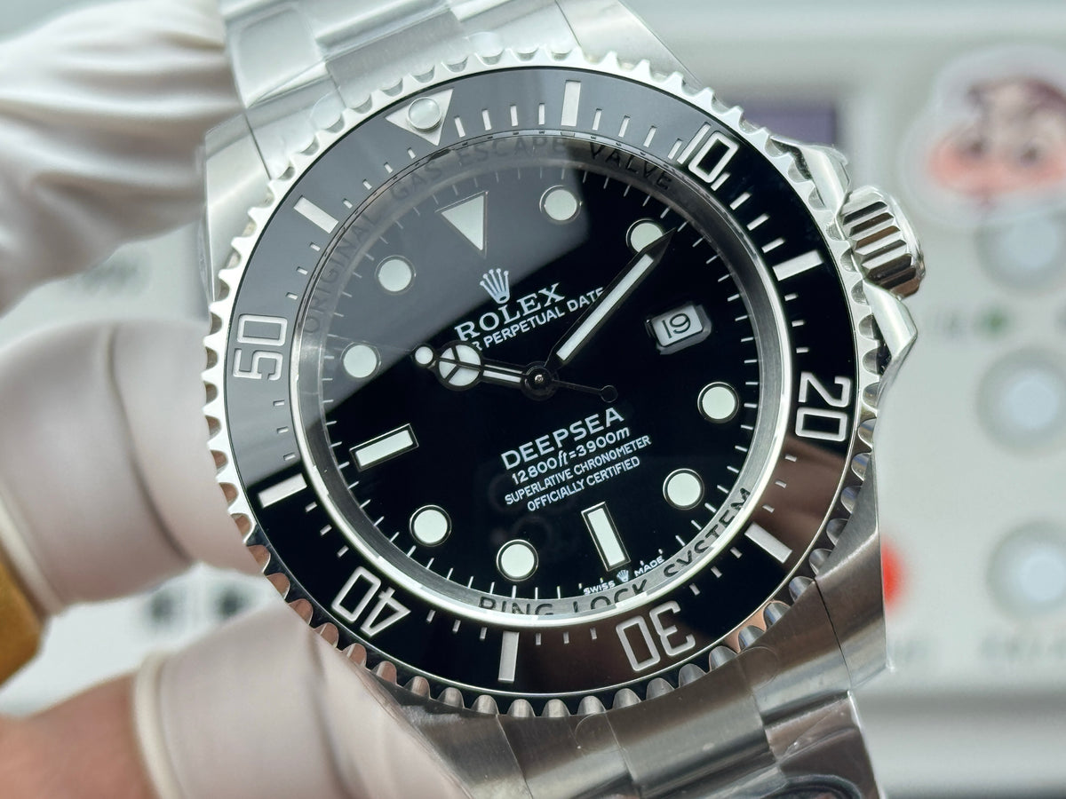 C-Factory -136660m - Black - Silver 904L Steel - Automatic - 43mm