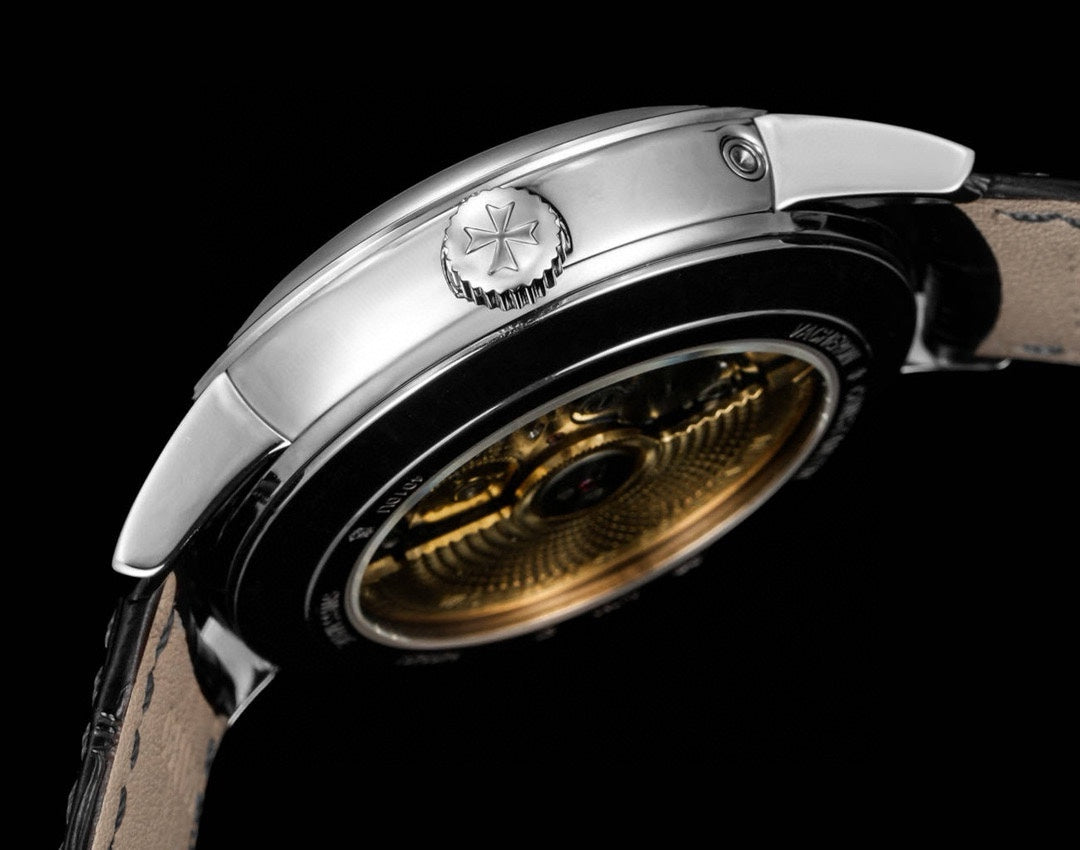 4010U/000R- Black Silver -Black Leather - Automatic - 42.5mm