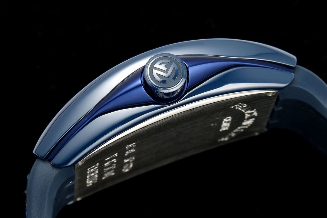 Blue Ceramic - Blue Rubber - Automatic - 45mm