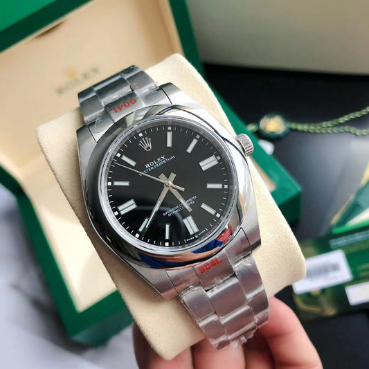 Black Silver - Steel 904L Silver - Automatic-41mm/31mm