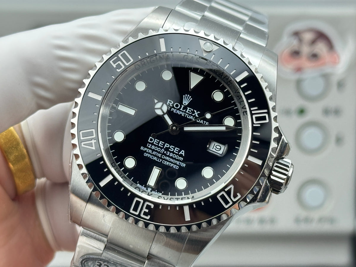 C-Factory -136660m - Black - Silver 904L Steel - Automatic - 43mm