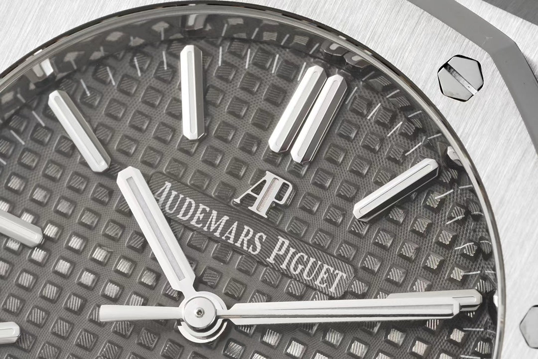 15450ST - Grey Ultra-thin - Silver 904L Steel - Automatic - 37mm