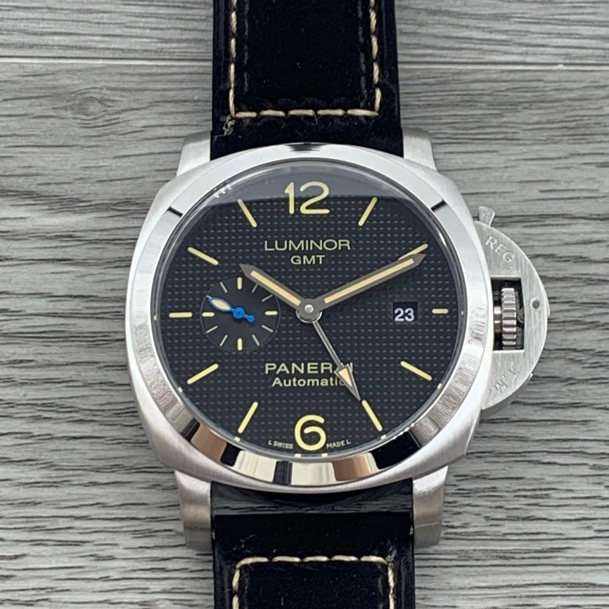 3D Black Mesh - Silver 904L Steel - Black Rubber -Automatic - 44mm