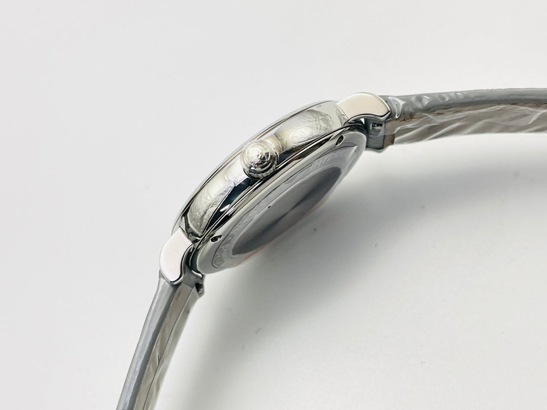 LADY -Baby Blue - Grey Leather - Automatic - 34mm