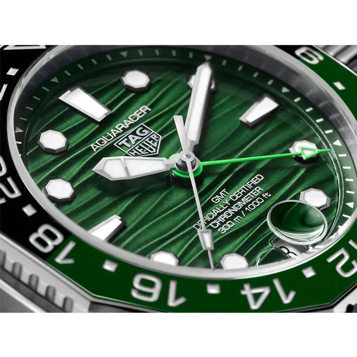 Green -Silver 904L Steel - Automatic - 42mm