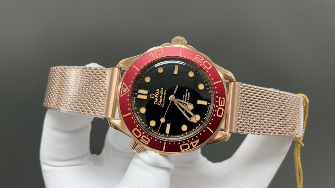 🔥limited-time offer! Black Red - Yellow 904L Steel - Automatic - 42mm