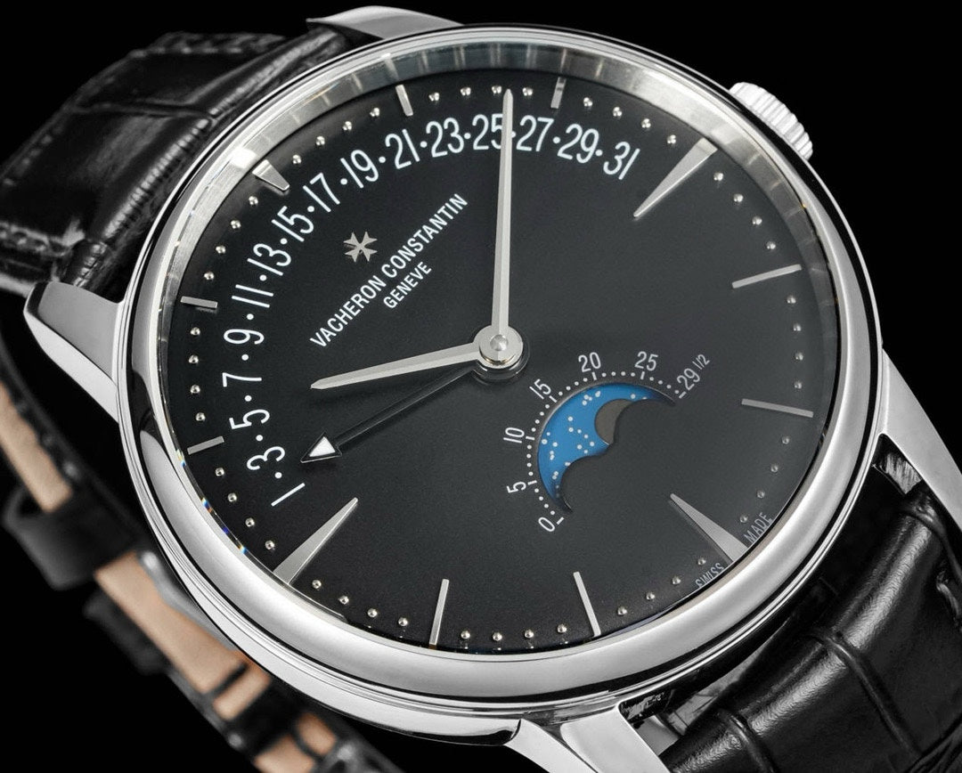 4010U/000R- Black Silver -Black Leather - Automatic - 42.5mm