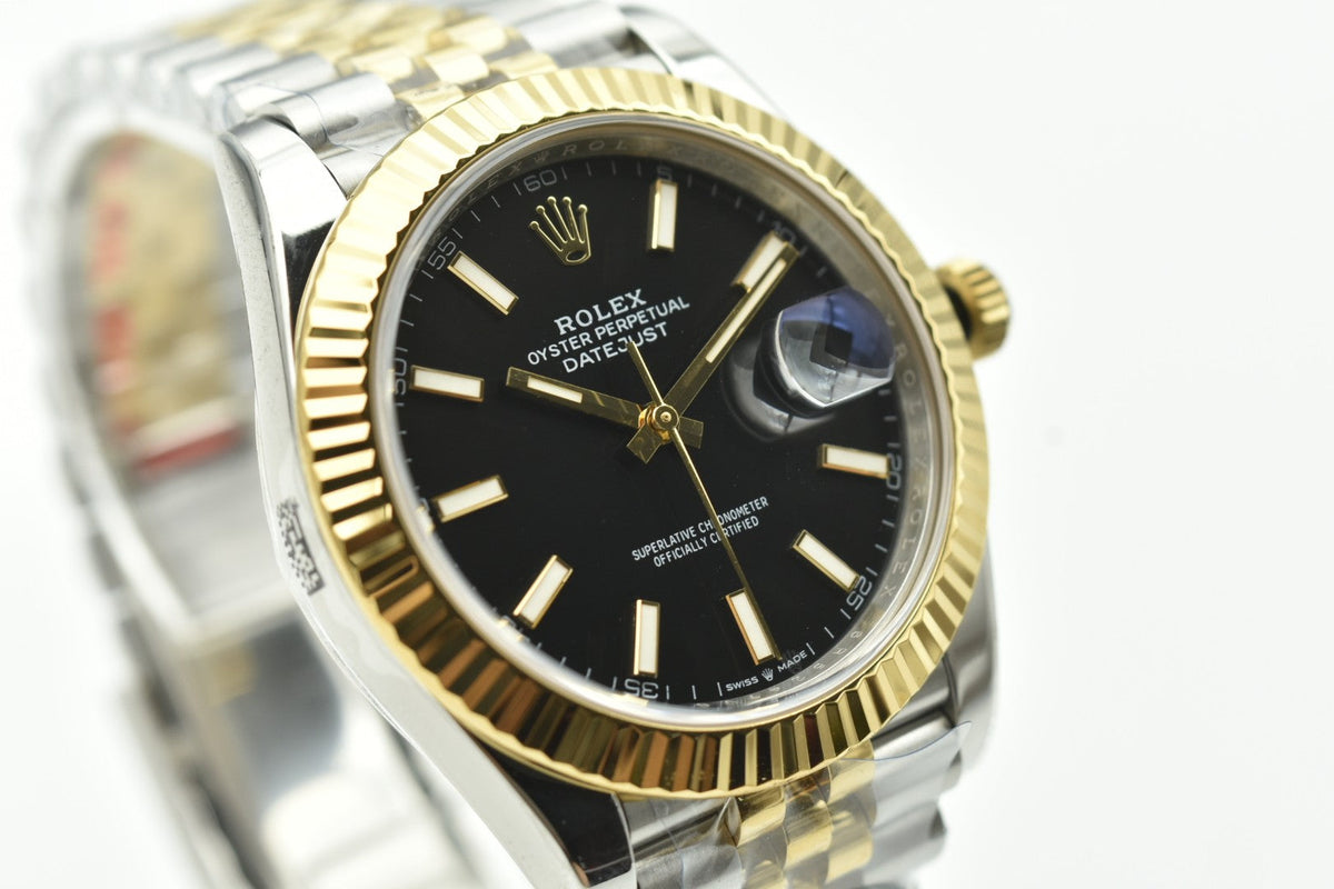 C-Factory - Black - Yellow Silver 904L Steel- Automatic - 41mm