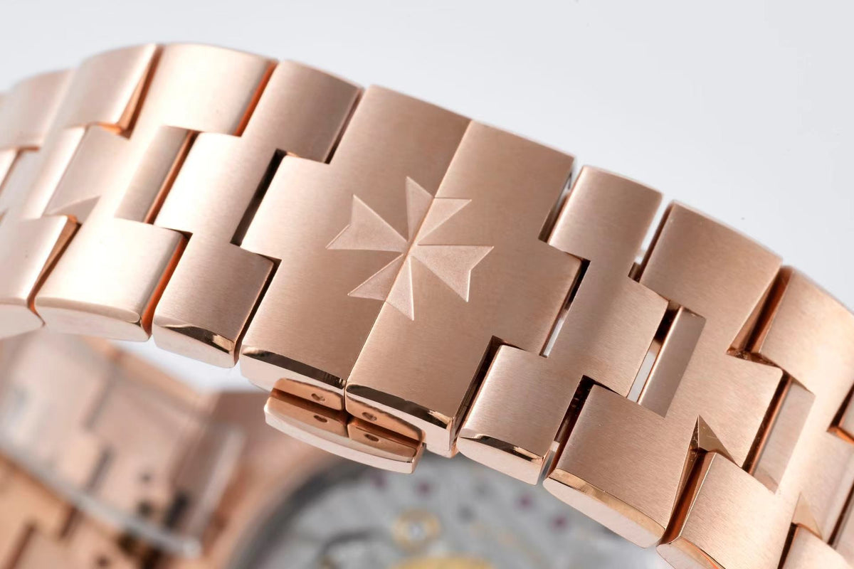 Blue Silver - Rosegold 904L Steel - Automatic - 41mm