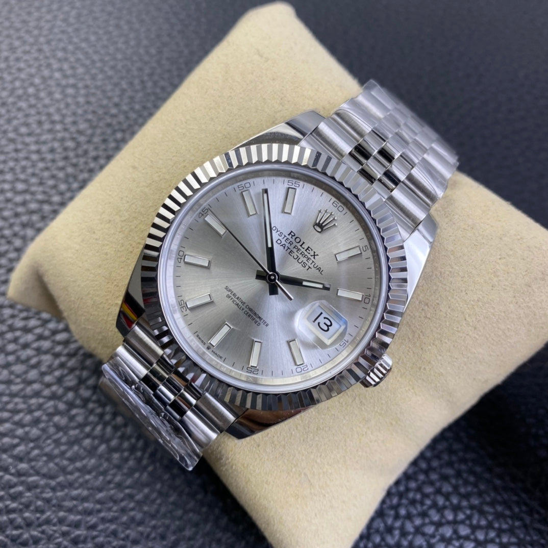 C-Factory 126334- Silver - Silver 904L Steel - Automatic - 41mm