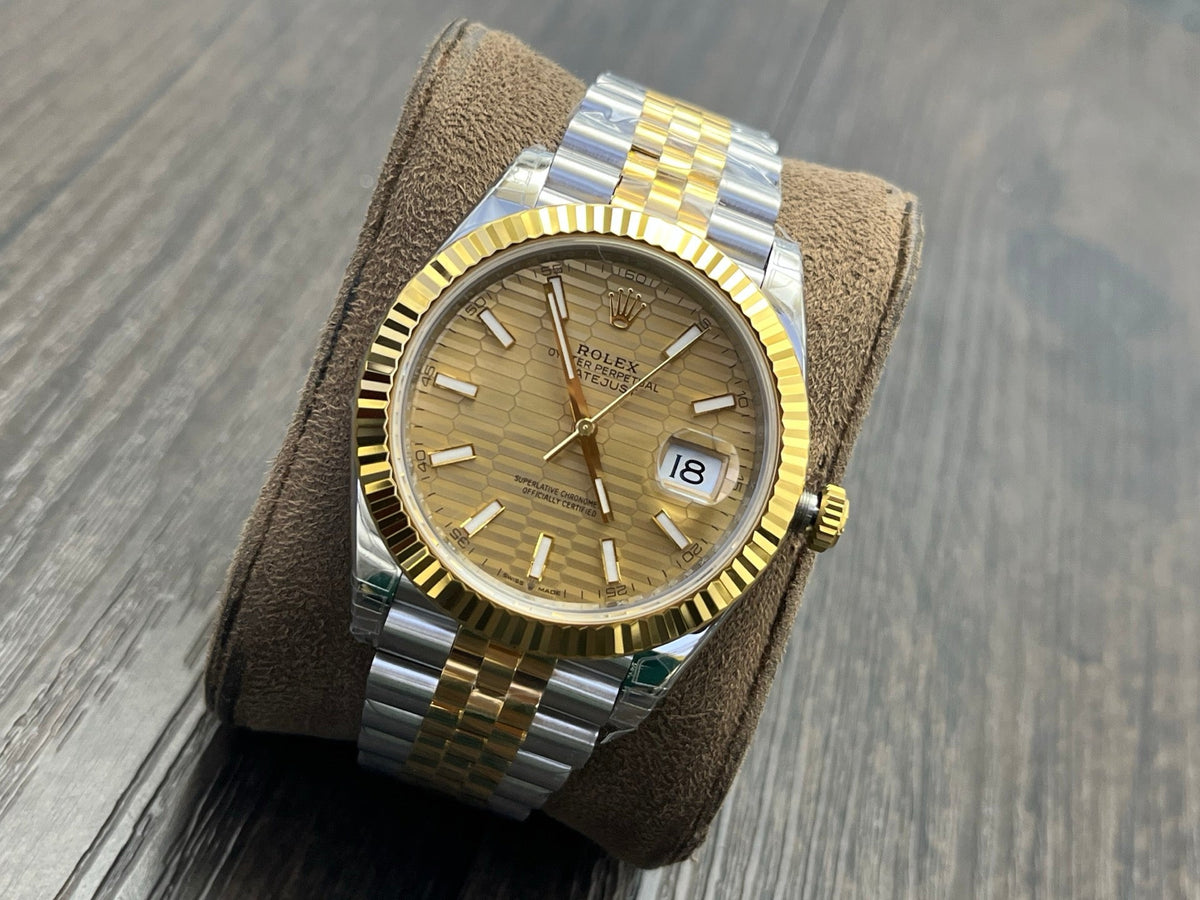 C-Factory - Yellow Wave - Silver Gold 904L Steel- Automatic - 41mm