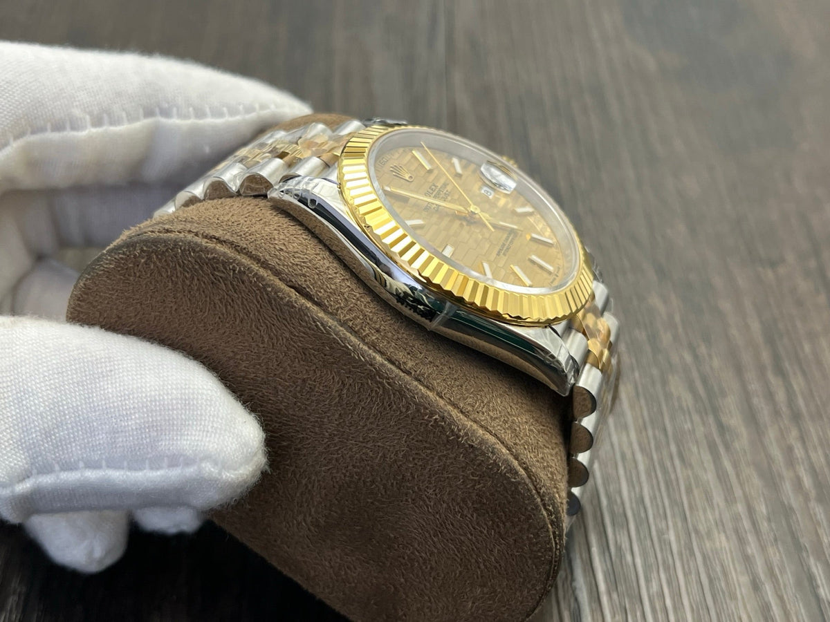 C-Factory - Yellow Wave - Silver Gold 904L Steel- Automatic - 41mm