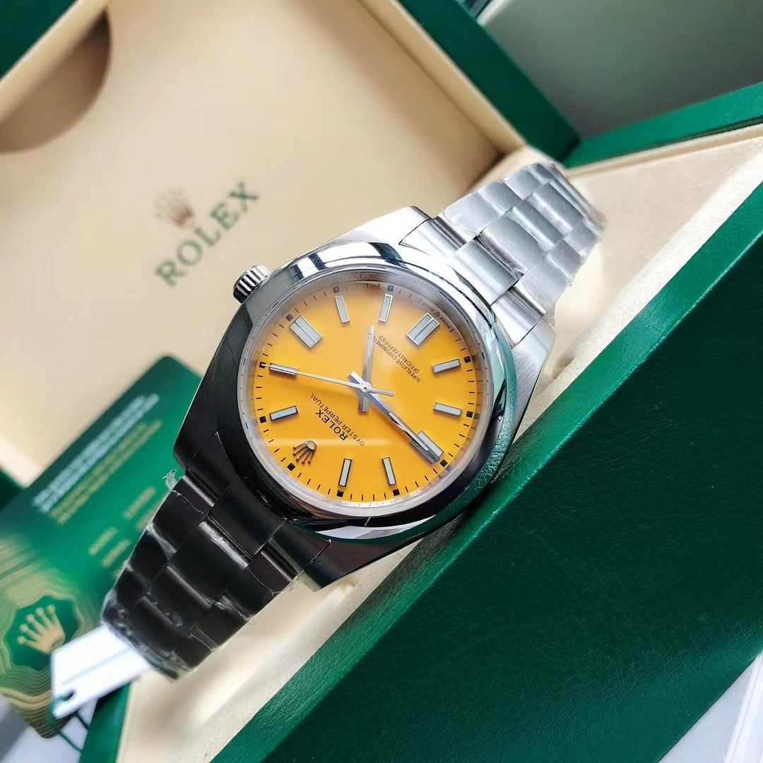 Yellow Silver - Steel 904L Silver - Automatic-41mm/31mm