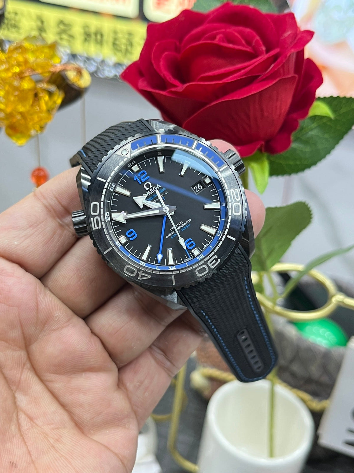 Black Steel - Black rubber - Automatic - 45.5mm