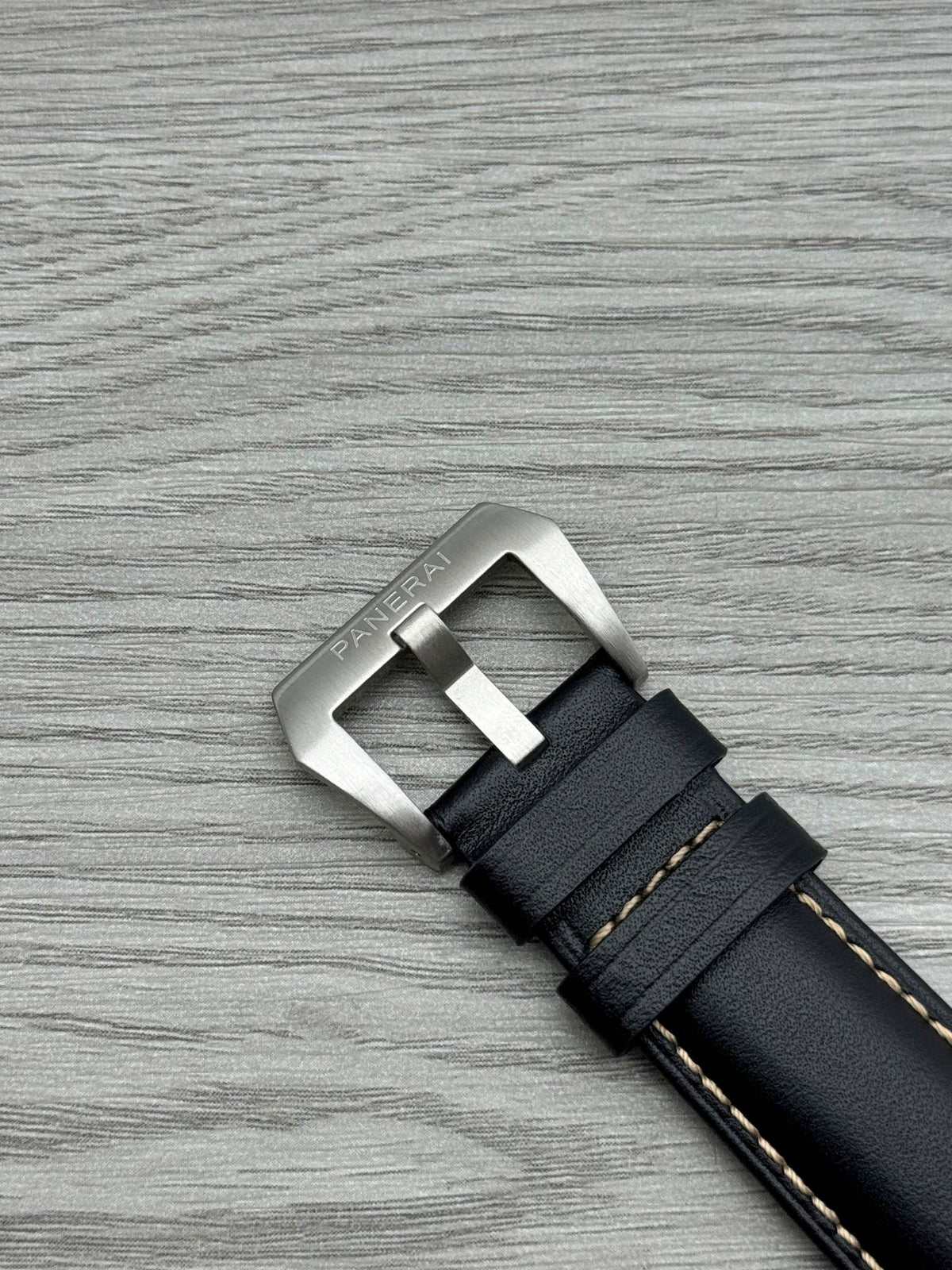 Black Silver - 904L Steel - Black Leather -Automatic - 44mm