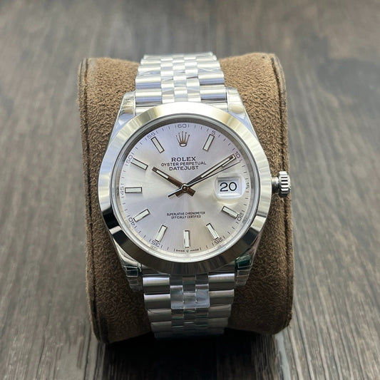 C-Factory -Silver - Smooth Bezel - Silver 904L Steel- Automatic - 41mm