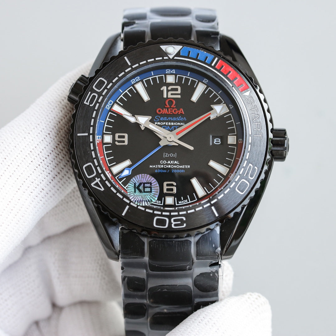 Black Blue Steel - Black 904L Steel - Automatic - 45.5mm