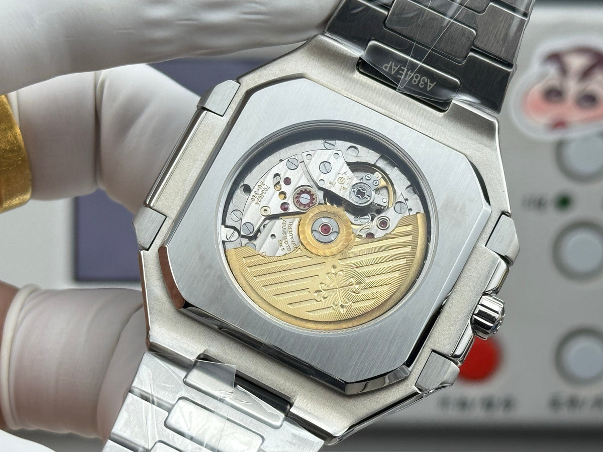 Black Square - Ultra-thin - Silver 904L Steel - Automatic 330SC- 45mm