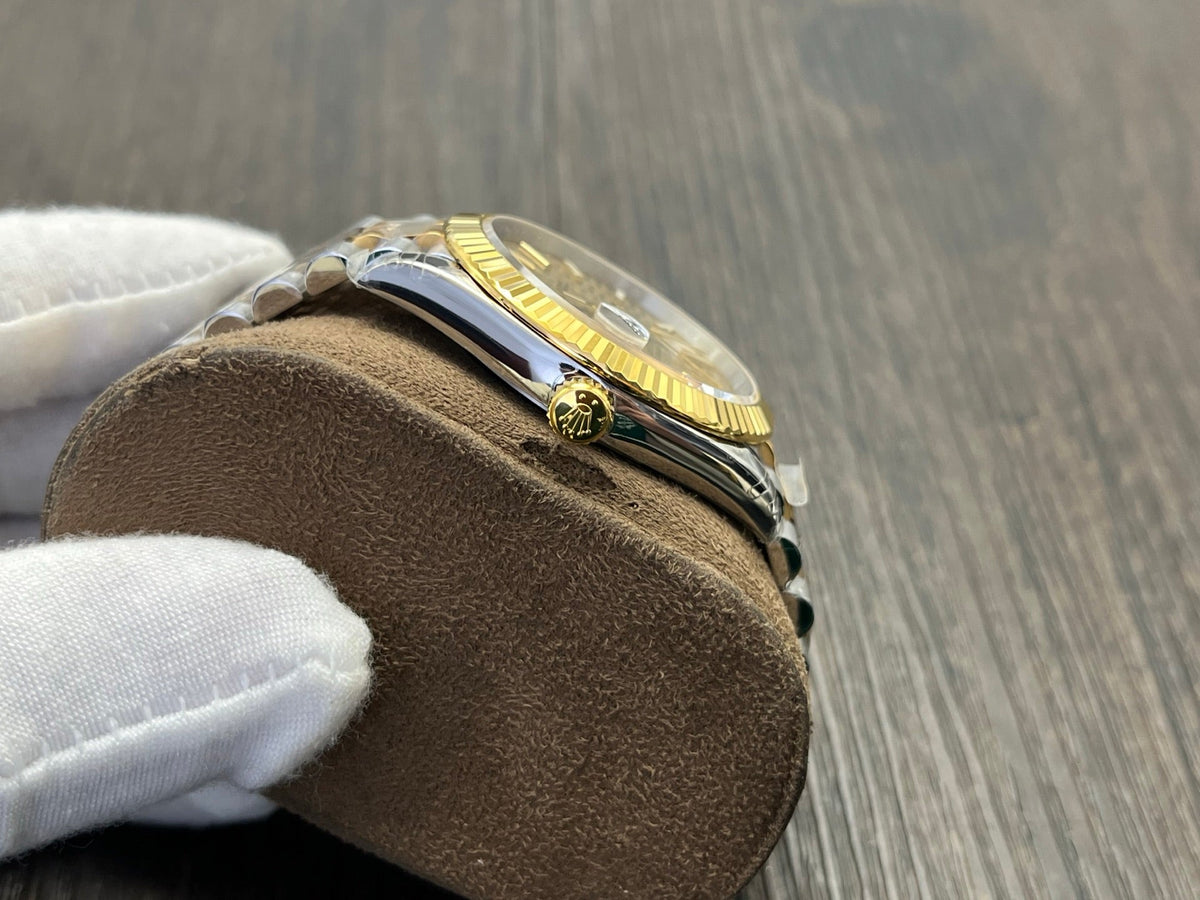 C-Factory - Yellow Wave - Silver Gold 904L Steel- Automatic - 41mm
