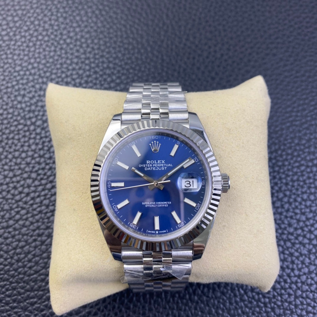C-Factory 126334- Blue Face - Silver 904L Steel - Automatic - 41mm