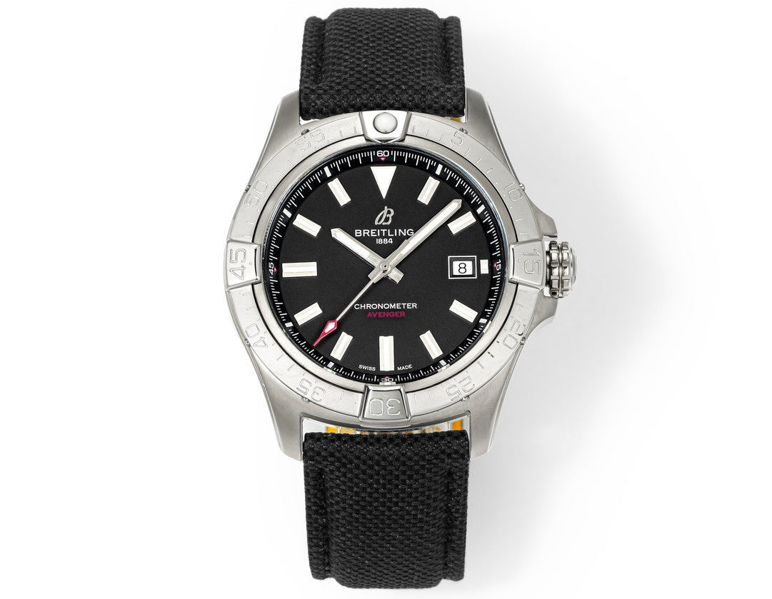 Silver Ceramic- Black AVG - Black Rubber - Automatic - 42mm