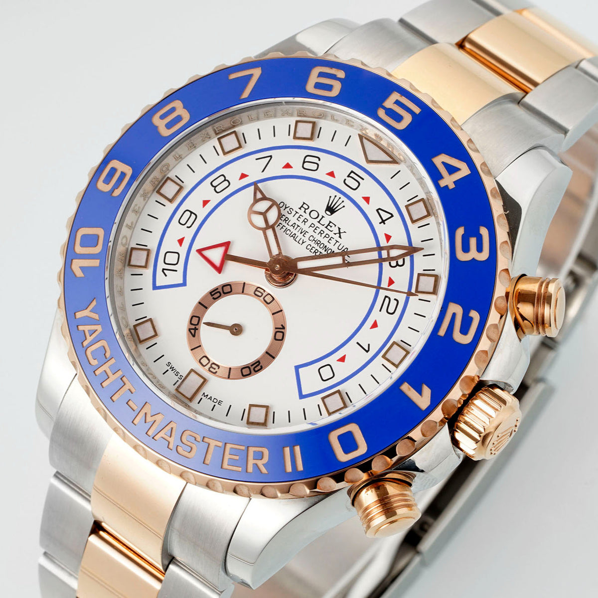 Chronograph - Yellow White 904L Steel - Automatic - 44mm