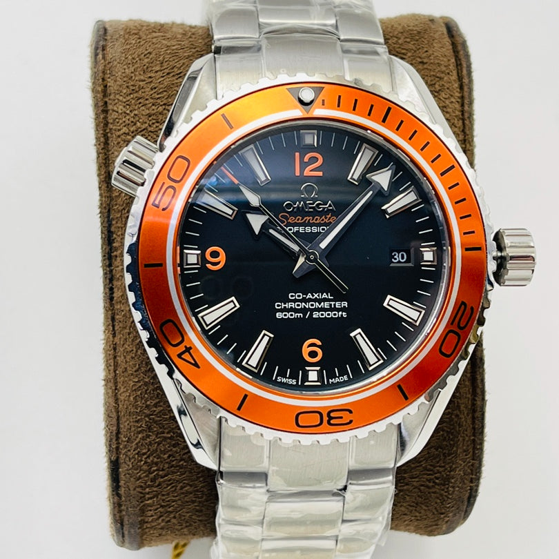 🔥Limited Time Offer!-232.30.46.21.01.002- Orange Ceramic -Silver 904L Steel - Automatic -43mm