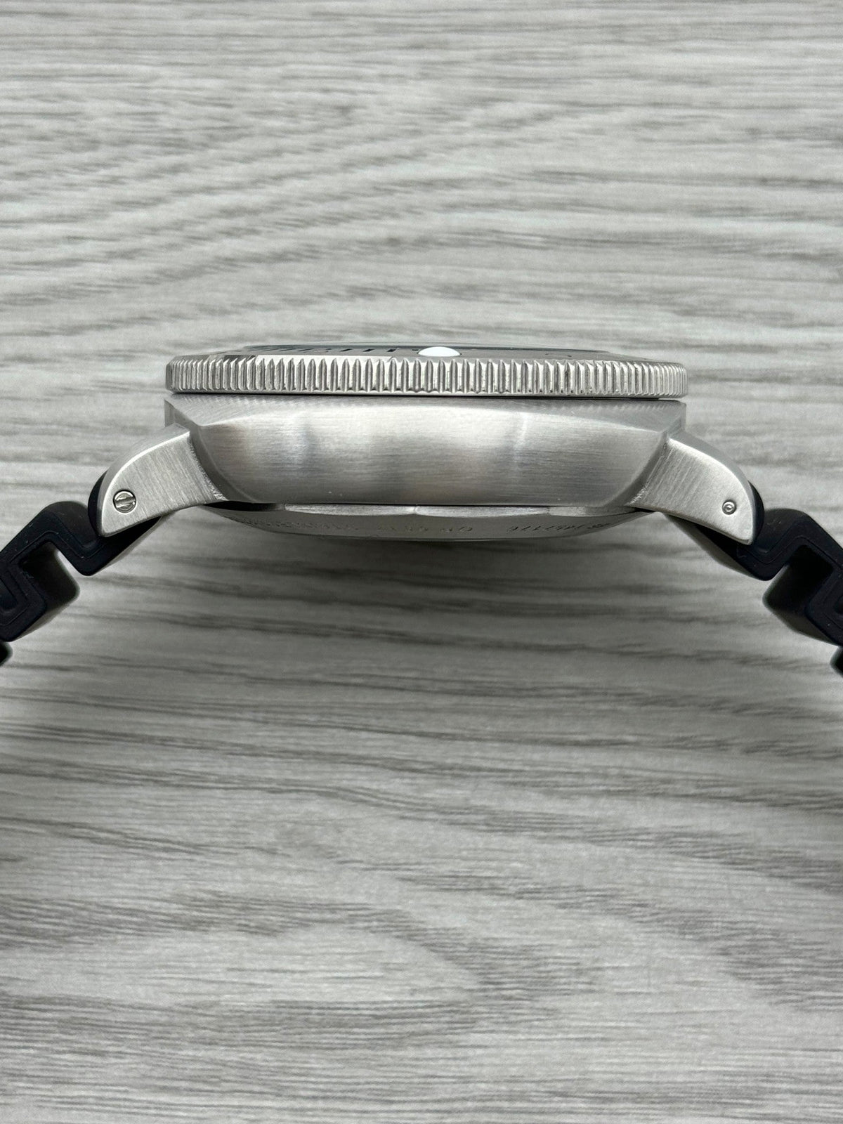 Black - Silver 904L Steel - Black Rubber -Automatic - 47mm