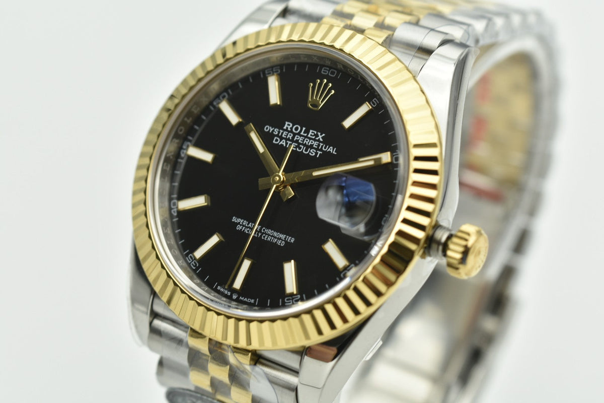 C-Factory - Black - Yellow Silver 904L Steel- Automatic - 41mm