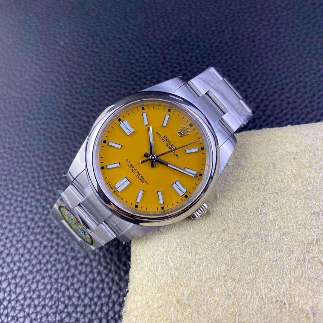 C-Factory - Yellow - Silver 904L Steel- Automatic - 41mm
