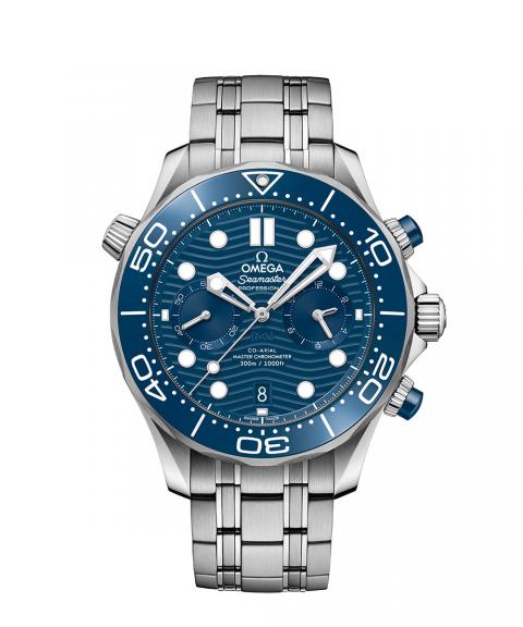 Blue Steel - 904L Steel - Chronograph - Quartz - 44mm